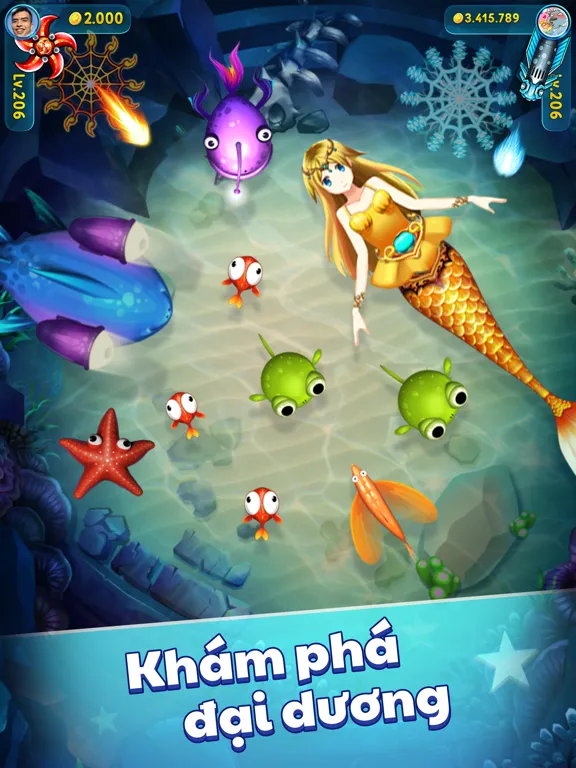 Скриншоты iCá - Bắn Cá ZingPlay VNG iPad 