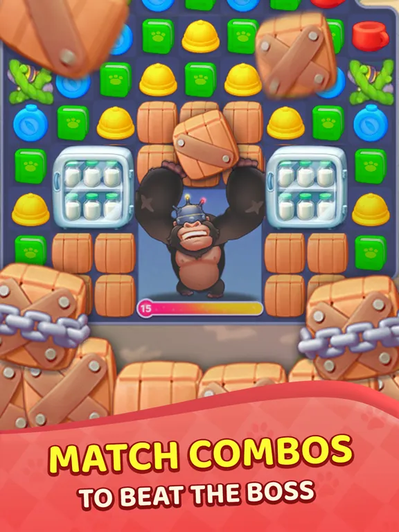 Catventure: Puzzle Match3 Game iPad  Ekran Görüntüleri