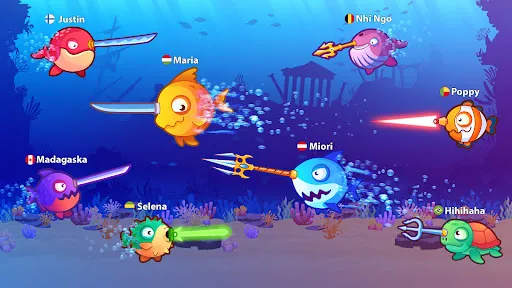 Zrzuty ekranu Fish.IO - Hungry Fish