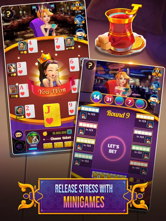 Tangkapan layar Pisti - ZingPlay iPad 