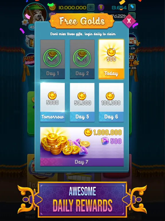 Tangkapan layar Pisti - ZingPlay iPad 