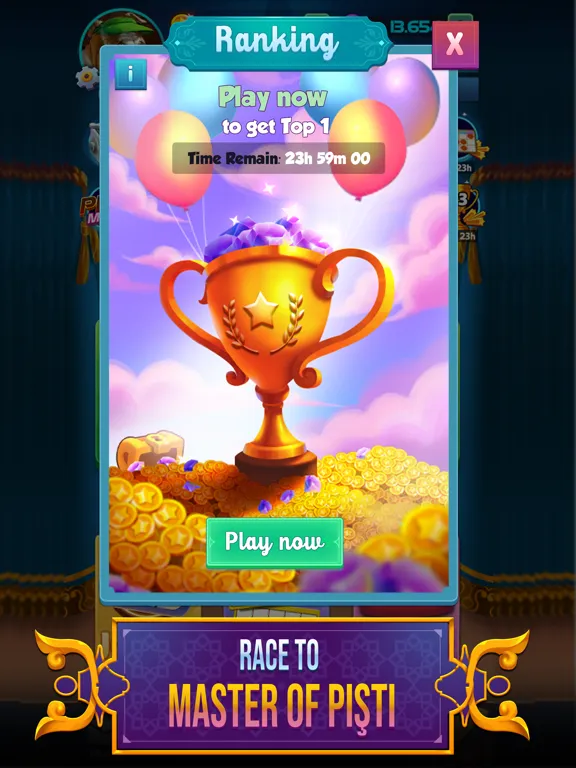 Tangkapan layar Pisti - ZingPlay iPad 