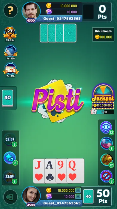 Tangkapan layar Pisti - ZingPlay