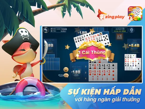 ZingPlay - Tiến lên - iCa iPad 스크린샷