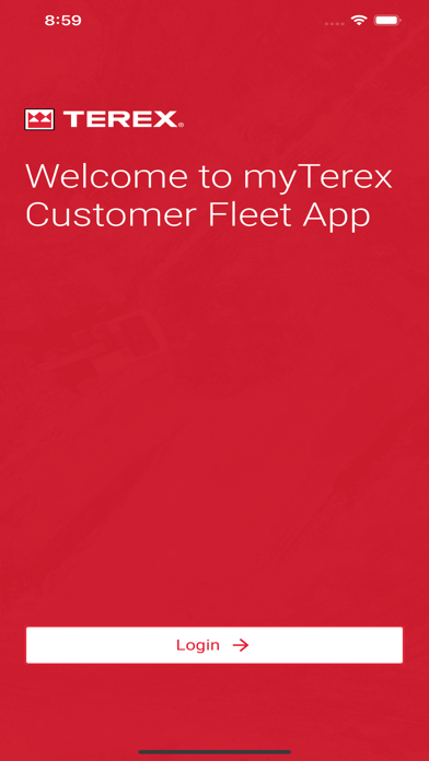 Скриншоты myTerex Customer Fleet