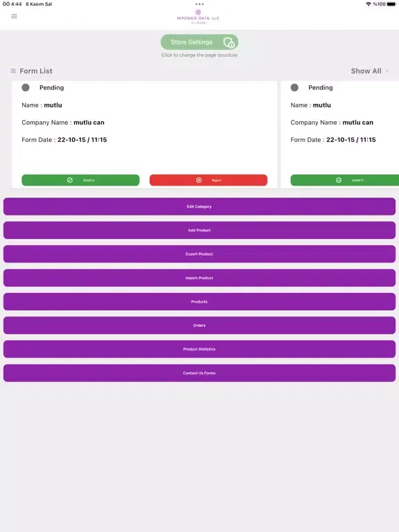 MPWR Marketplace iPad  स्क्रीनशॉट