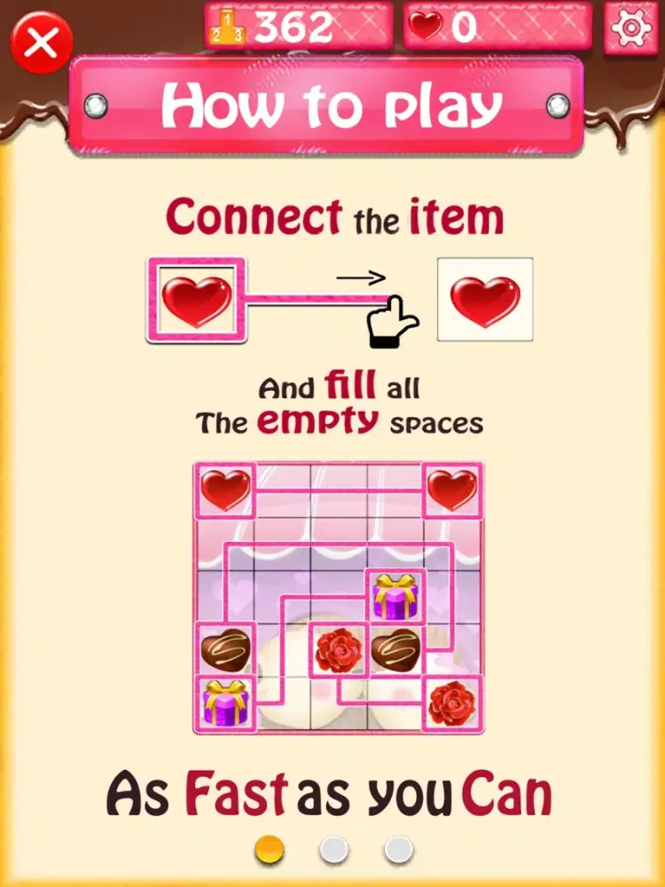 Capturas de pantalla de Love Path iPad 