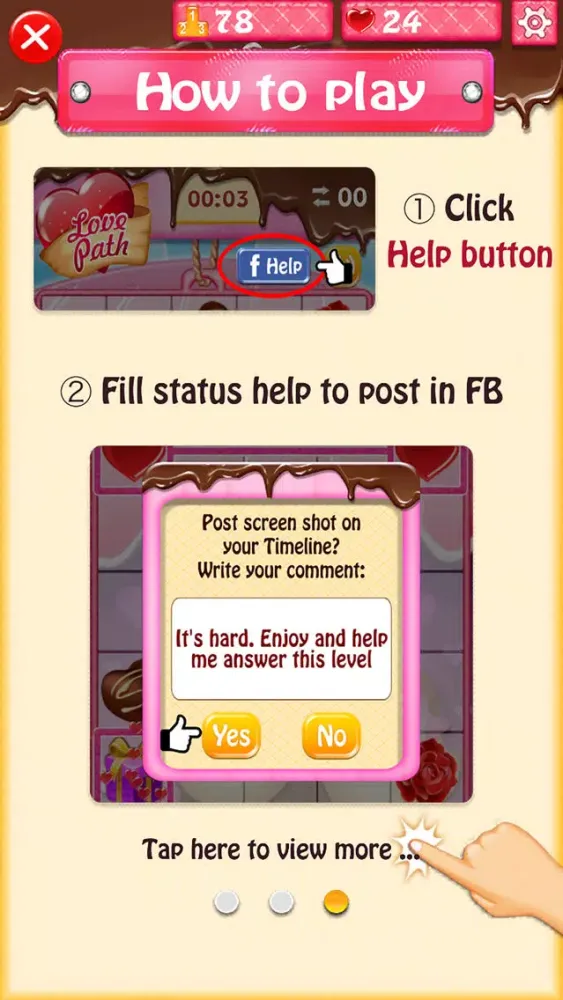 Capturas de pantalla de Love Path