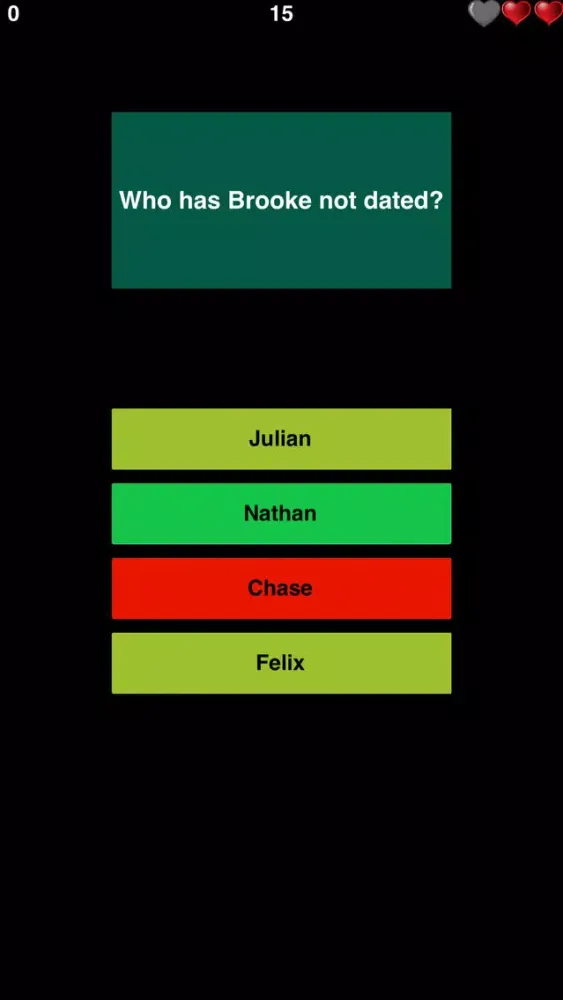 Tangkapan skrin Quiz for One Tree Hill - Trivia for the TV show fans