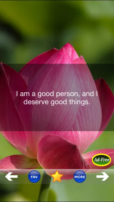 Daily Affirmations! Self Confidence Improvement and Unique Positive Thinking Companion FREE!应用截图