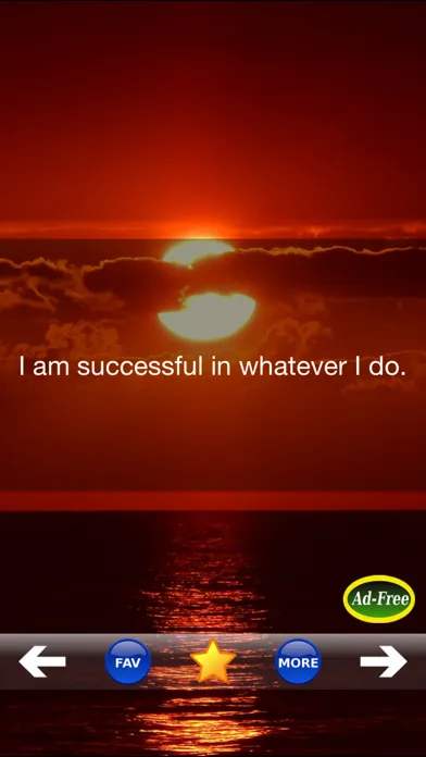 Daily Affirmations! Self Confidence Improvement and Unique Positive Thinking Companion FREE!应用截图