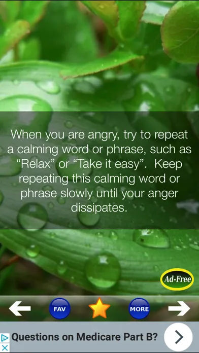 Captures d'écran de Anger Management Tips!