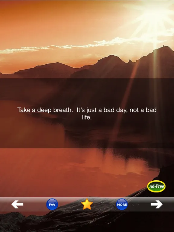Zrzuty ekranu Inspirational and Motivational Quotes FREE! Positive Sayings for Daily Inspiration iPad 