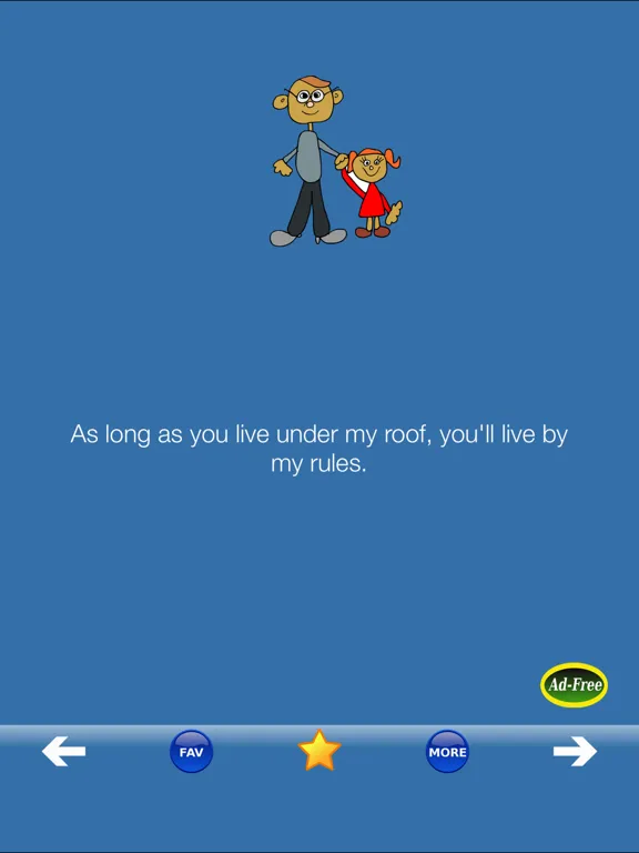Zrzuty ekranu Dadisms Dictionary For Laugh! iPad 
