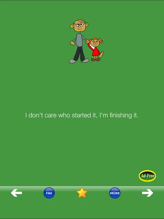 Zrzuty ekranu Dadisms Dictionary For Laugh! iPad 