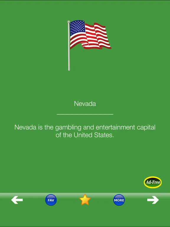 Capturas de tela do USA America Fun Facts & Myths! iPad 