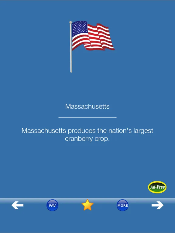Capturas de tela do USA America Fun Facts & Myths! iPad 