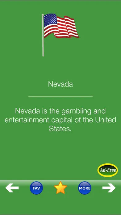 Capturas de tela do USA America Fun Facts & Myths!