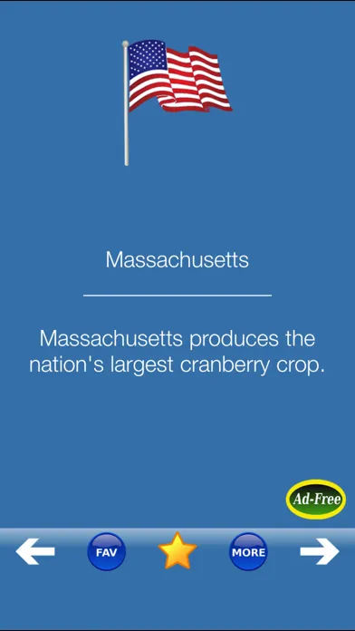 Capturas de tela do USA America Fun Facts & Myths!