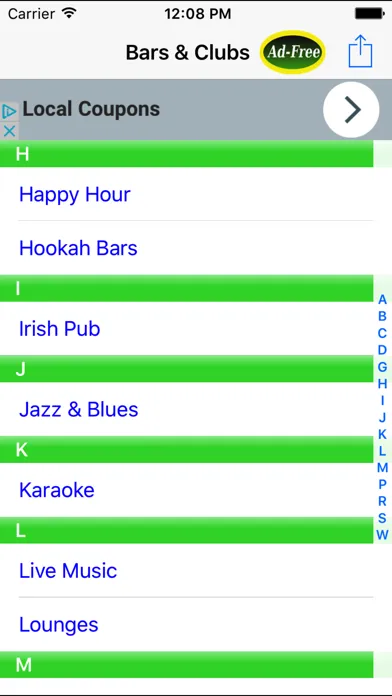 Bar & Happy Hour Finder: Find Your Nearest Bars應用截圖