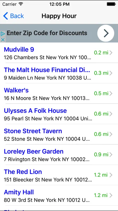 Bar & Happy Hour Finder: Find Your Nearest Bars應用截圖