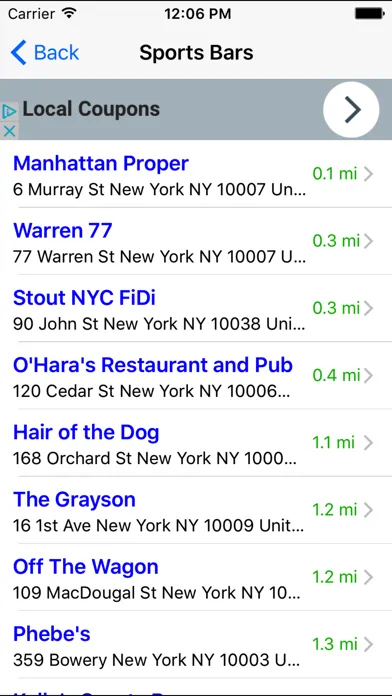Bar & Happy Hour Finder: Find Your Nearest Bars應用截圖