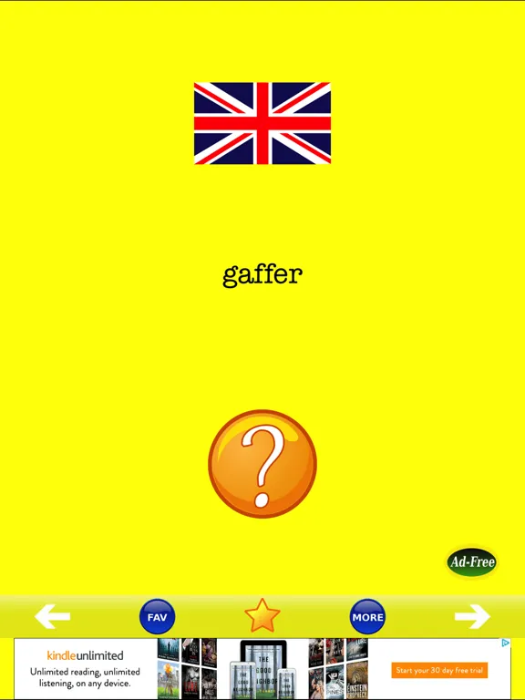 British Slang! New Dictionary of Urban Slangs Quiz iPad 应用截图