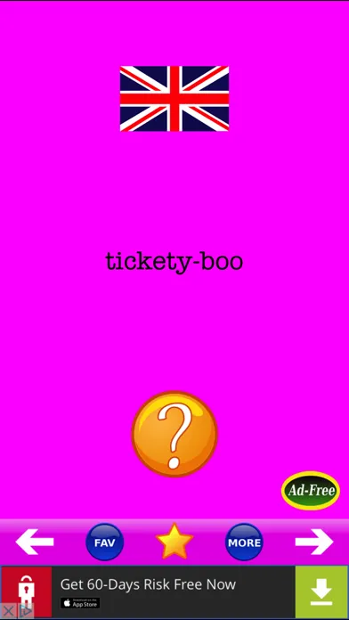 British Slang! New Dictionary of Urban Slangs Quiz应用截图