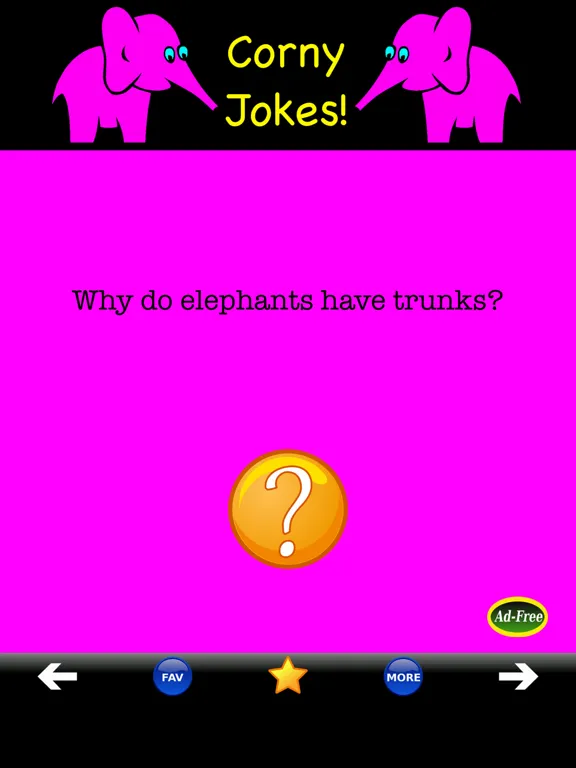 Best Corny Jokes! Silly LOL! iPad 應用截圖