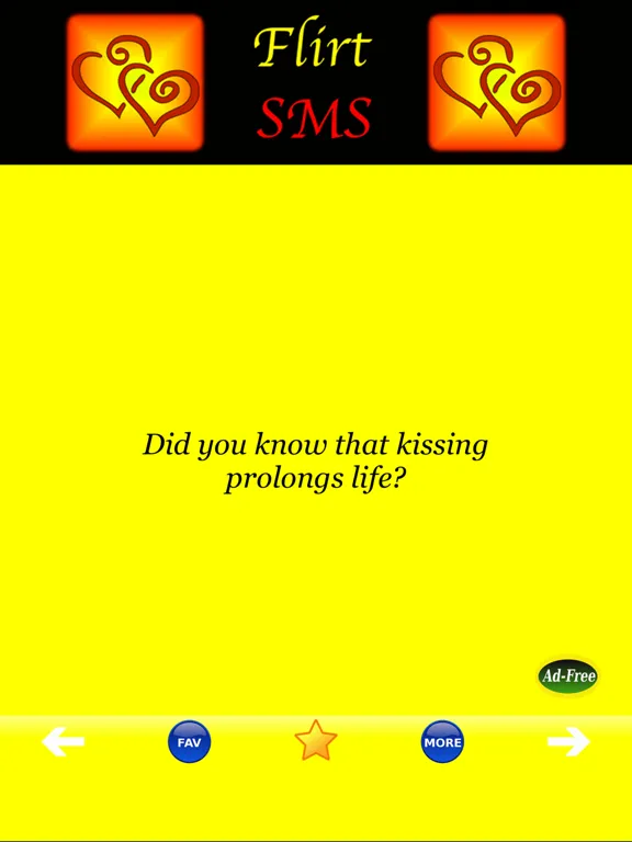 Flirt SMS Chat Pick Up Lines! iPad  स्क्रीनशॉट