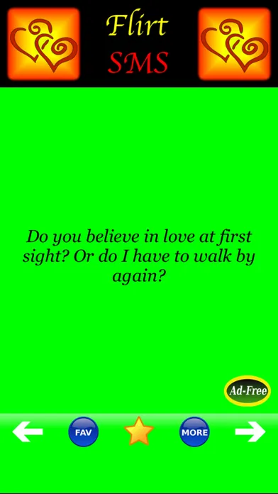Flirt SMS Chat Pick Up Lines! स्क्रीनशॉट