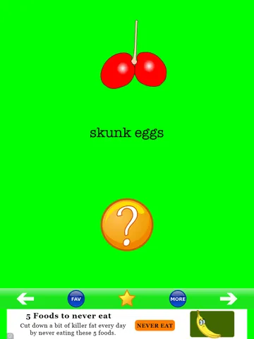 Captures d'écran de Food Slang Dictionary 500 FREE! New Urban Slangs and Funny Foods Words! iPad 