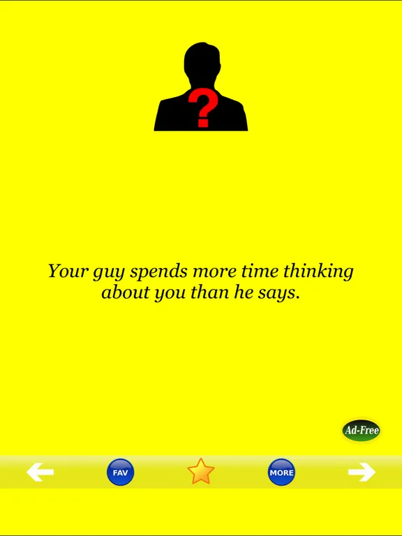 Guy Facts, Secrets & Myths! iPad  Screenshots