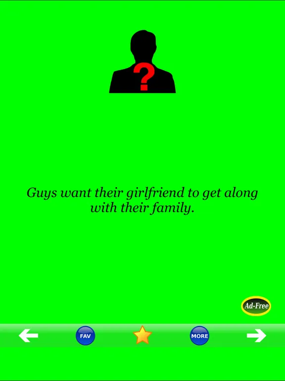 Guy Facts, Secrets & Myths! iPad  Screenshots