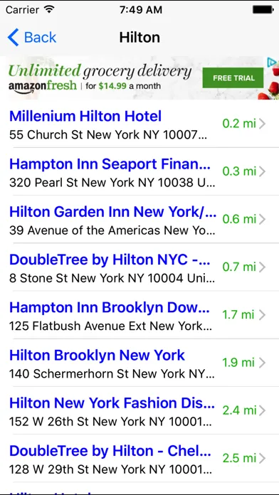 Hotel Finder: Find Nearest Hotels & Motels Near Me Screenshots