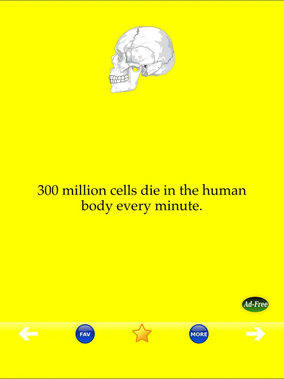Screenshot di Human Body Facts 1000 Fun Quiz iPad 