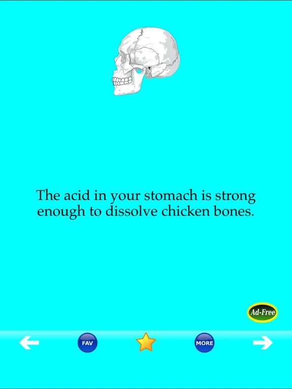 Screenshot di Human Body Facts 1000 Fun Quiz iPad 