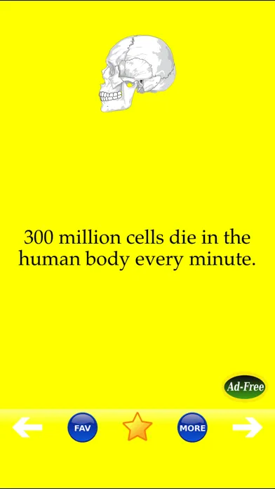 Screenshot di Human Body Facts 1000 Fun Quiz