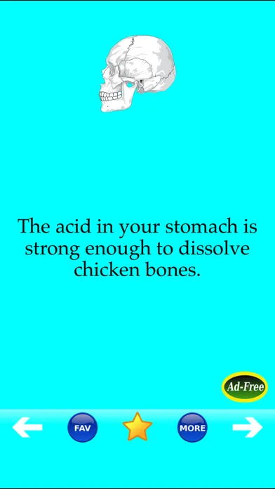 Screenshot di Human Body Facts 1000 Fun Quiz