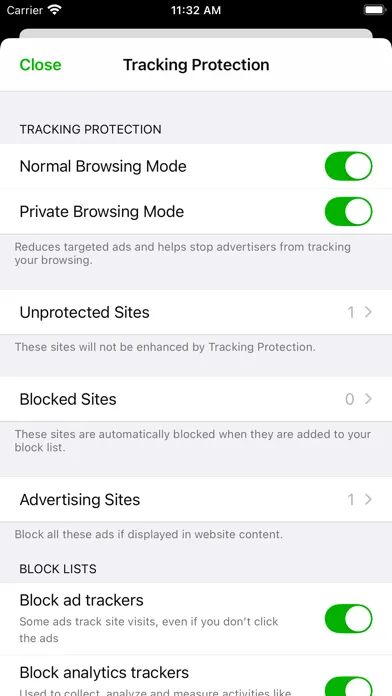 RedApp Web Browser Ekran Görüntüleri