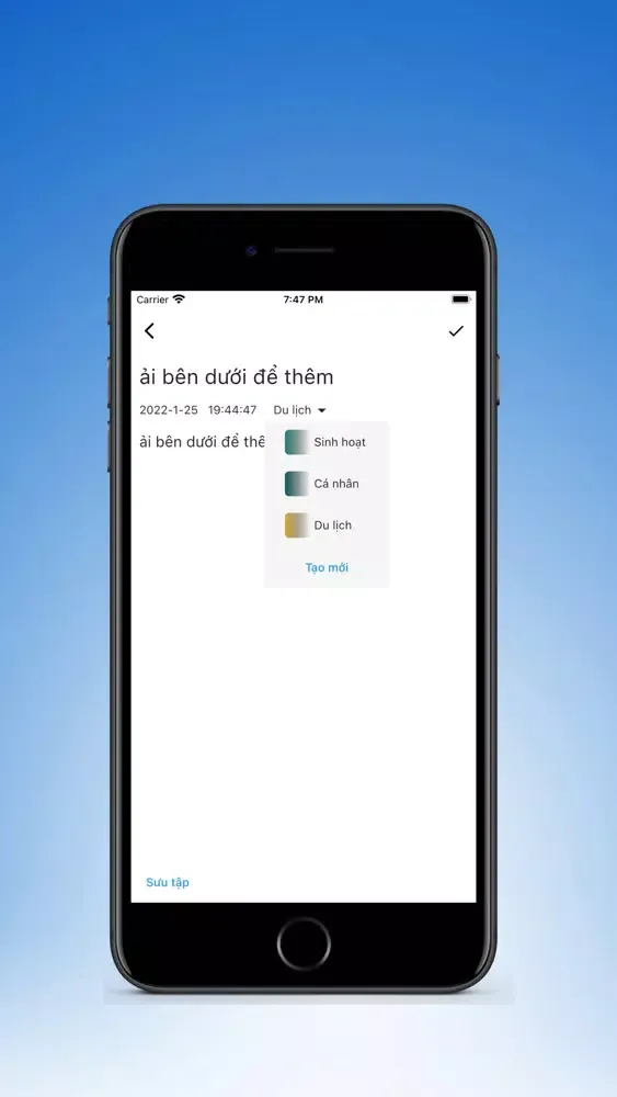 Capturas de pantalla de Sổ ghi nhớ