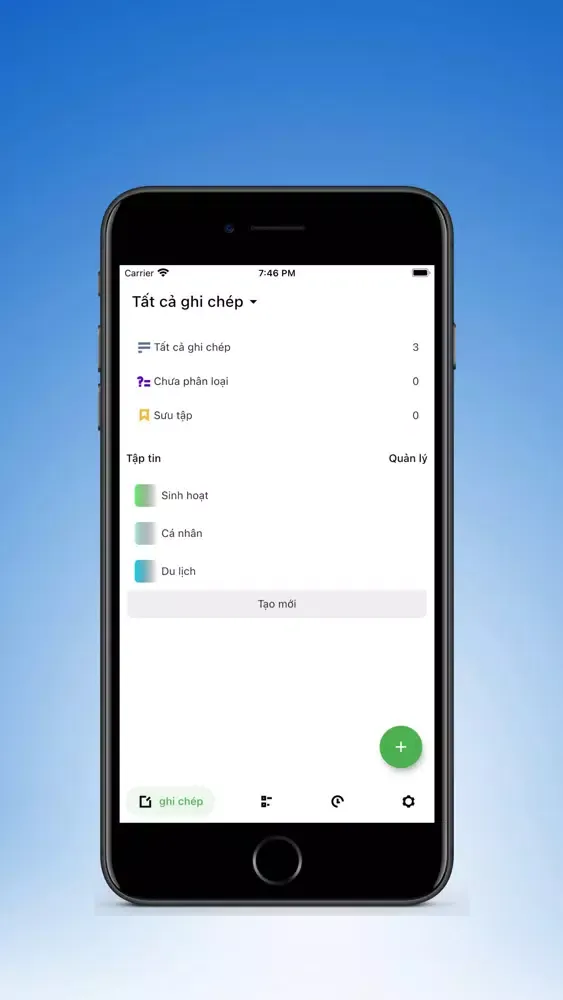Capturas de pantalla de Sổ ghi nhớ