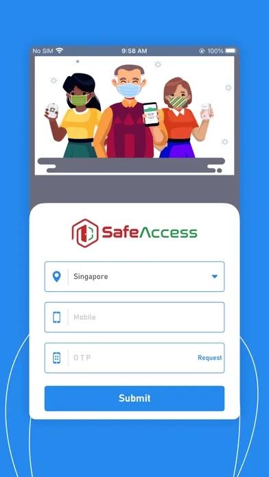 SAFEACCESS APP Screenshots