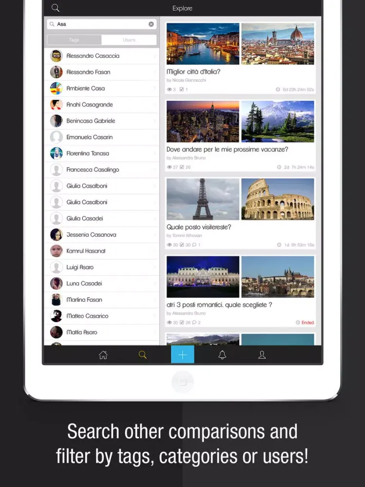 Comparyson iPad  স্ক্রিনশট