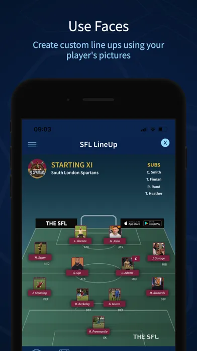 Скриншоты SFL Soccer