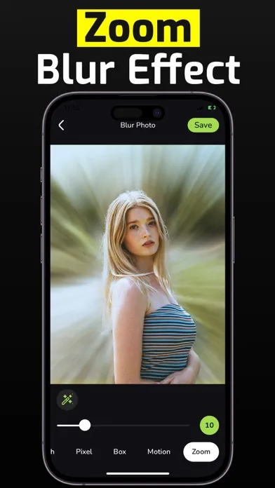 Capturas de tela do Blur Background DSLR Effect