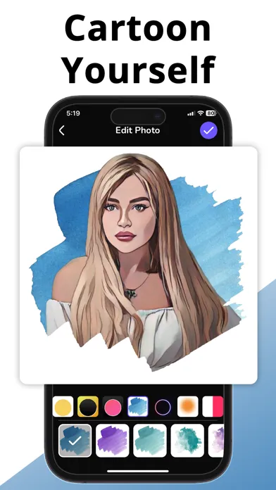 ภาพหน้าจอของ Toon AI - Cartoon Yourself