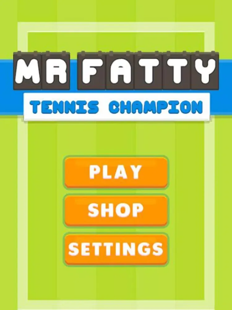 Capturas de tela do Mr Fatty Tennis Champion iPad 