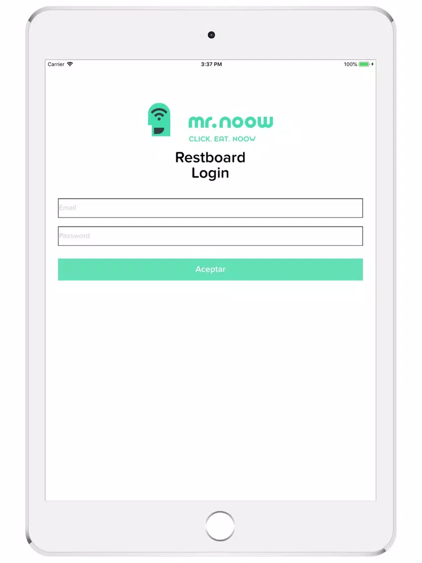 Captures d'écran de Mr. Noow Restaurantes iPad 