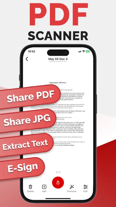 Ảnh chụp màn hình của PDF Scanner - Doc Scan to PDF